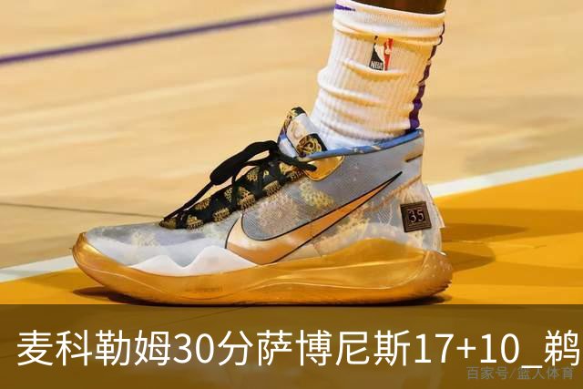 麦科勒姆30分萨博尼斯17+10 鹈鹕客场大胜国王